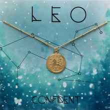 Load image into Gallery viewer, Zodiac Medallion Necklace